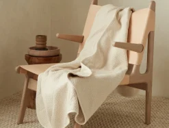 Clearance Coyuchi Honeycomb Organic Heavyweight Throw Undyed