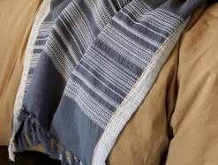 Hot Coyuchi Inyo Organic Dobby Throw Shadow