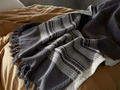 Hot Coyuchi Inyo Organic Dobby Throw Shadow