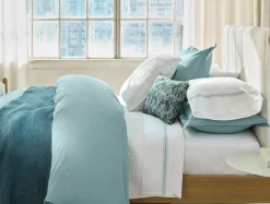 Fashion Coyuchi Landscape Embroidered Organic Percale Sheet Set