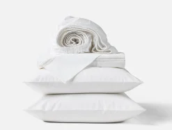 Fashion Coyuchi Landscape Embroidered Organic Percale Sheet Set