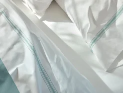 Fashion Coyuchi Landscape Embroidered Organic Percale Sheet Set