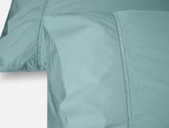 Online Coyuchi Lattice Organic Percale Pillowcases
