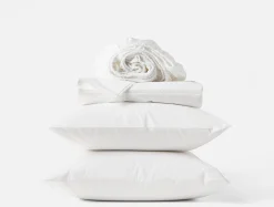 Online Coyuchi Lattice Organic Percale Sheet Set