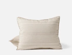 Fashion Coyuchi Little Sur Stripe Organic Duvet Set Doe Chambray