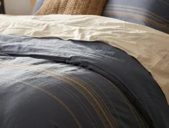 Hot Coyuchi Lobos Organic Sham Azure w/Indigo