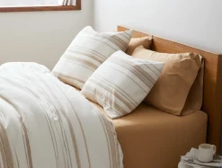 New Coyuchi Lobos Organic Sham Soft White w/Hazel