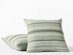Outlet Coyuchi Lost Coast Decorative Organic Pillow Cover