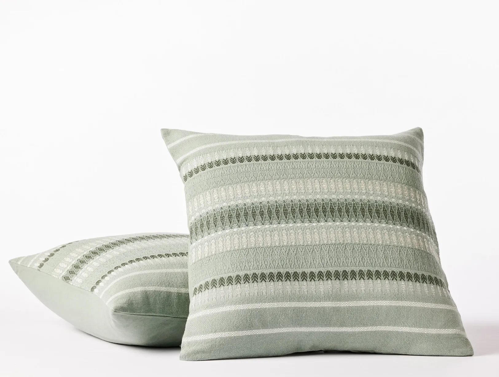 Outlet Coyuchi Lost Coast Decorative Organic Pillow Cover
