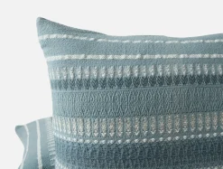 Outlet Coyuchi Lost Coast Decorative Organic Pillow Cover