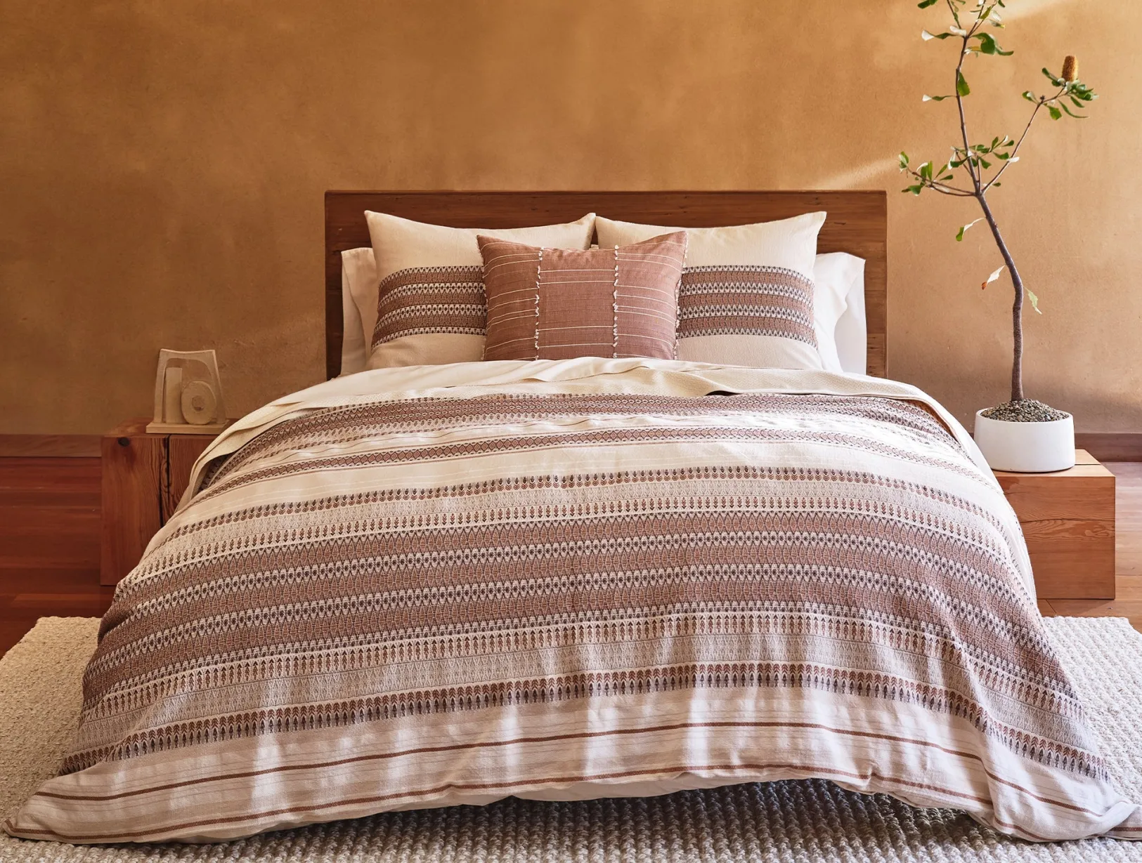 Hot Coyuchi Lost Coast Organic Sham Undyed w/Redwood