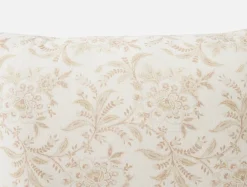 Clearance Coyuchi Marguerite Organic Print Decorative Pillow Cover