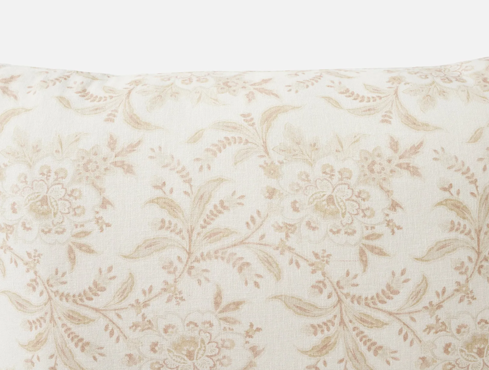 Clearance Coyuchi Marguerite Organic Print Decorative Pillow Cover