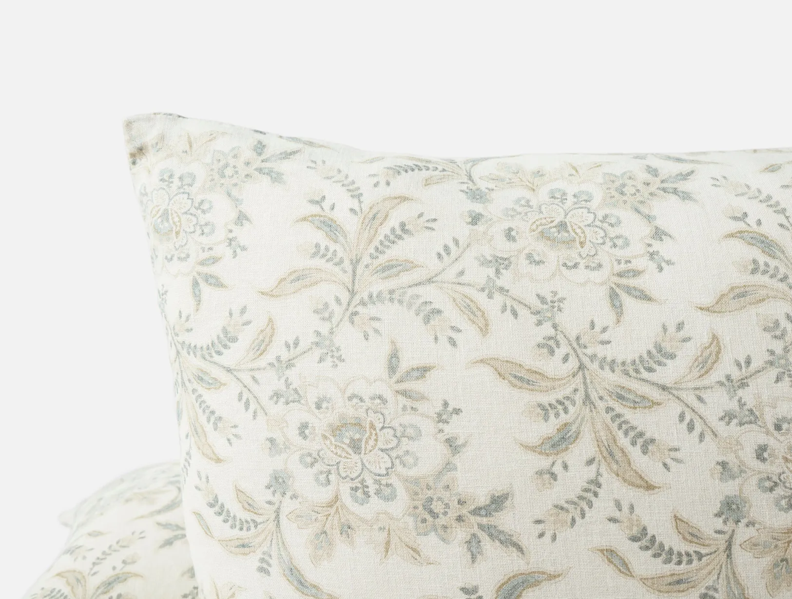 Clearance Coyuchi Marguerite Organic Print Decorative Pillow Cover