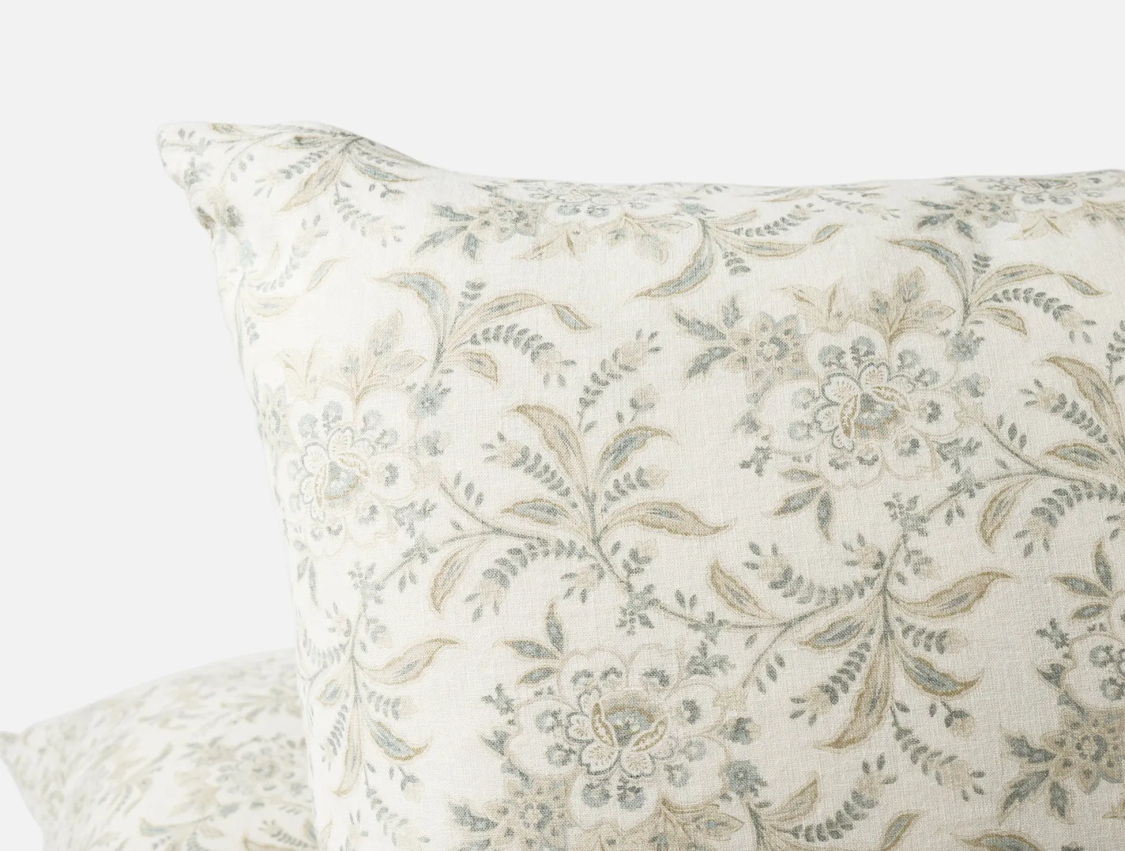 Clearance Coyuchi Marguerite Organic Print Decorative Pillow Cover