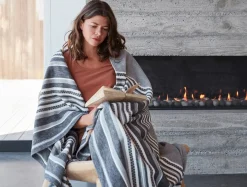 Hot Coyuchi Mariposa Supersoft Organic Cotton Blanket
