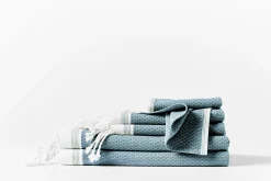 Sale Coyuchi Mediterranean Organic Towels - Set of 6