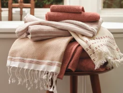 Sale Coyuchi Mediterranean Organic Towels - Set of 6