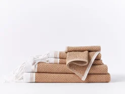 Clearance Coyuchi Mediterranean Organic Towels - Set of 6