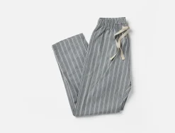 Fashion Coyuchi Men's Organic Crinkled Pajama Pants