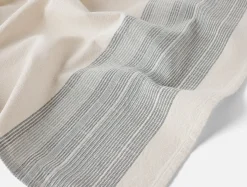 Clearance Coyuchi Miraloma Organic Kitchen Towel, Set of 2 Gulf