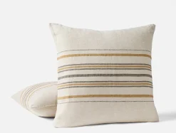 Online Coyuchi Mojave Organic Linen Decorative Pillow Cover