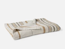 Discount Coyuchi Mojave Organic Linen Throw