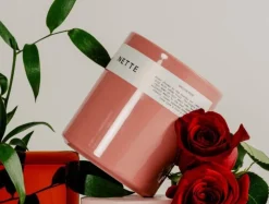Hot Coyuchi Nette Candle 11 oz. Gallica Rose Ceramic