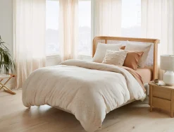Outlet Coyuchi Noe Organic Sham Undyed w/Ginger