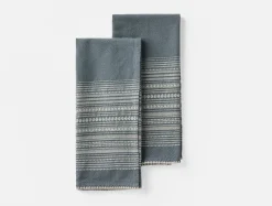 Discount Coyuchi Oak Organic Hand Towel, Set of 2
