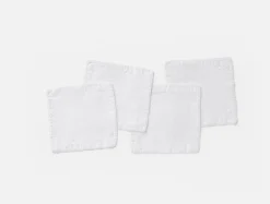 Sale Coyuchi Olivos Embroidered Organic Linen Napkins