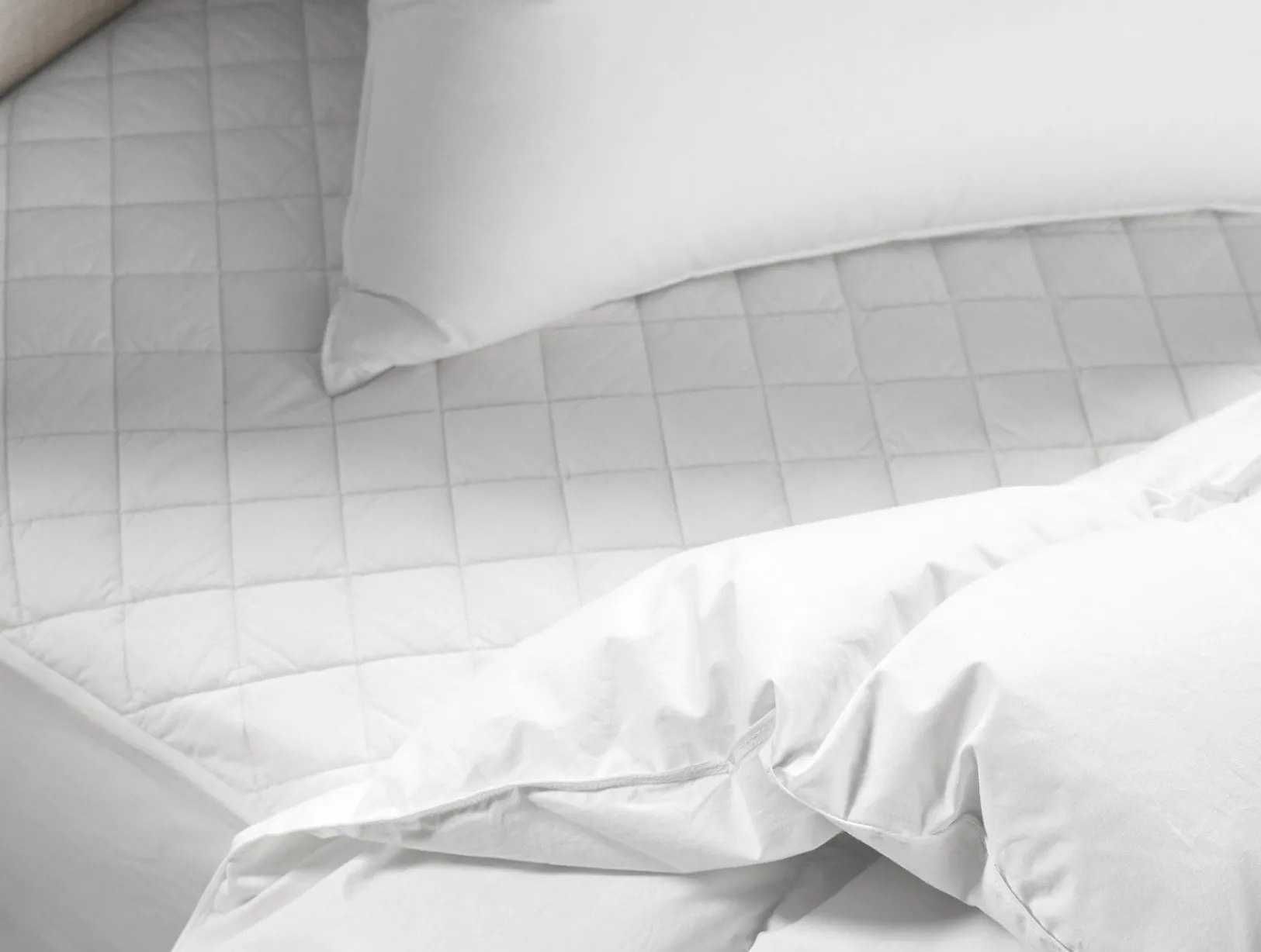 Sale Coyuchi Organic Cotton Mattress Pad White