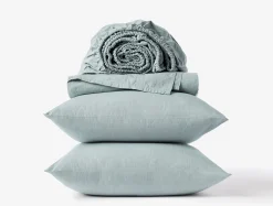 Clearance Coyuchi Organic Crinkled Percale™ Sheet Set