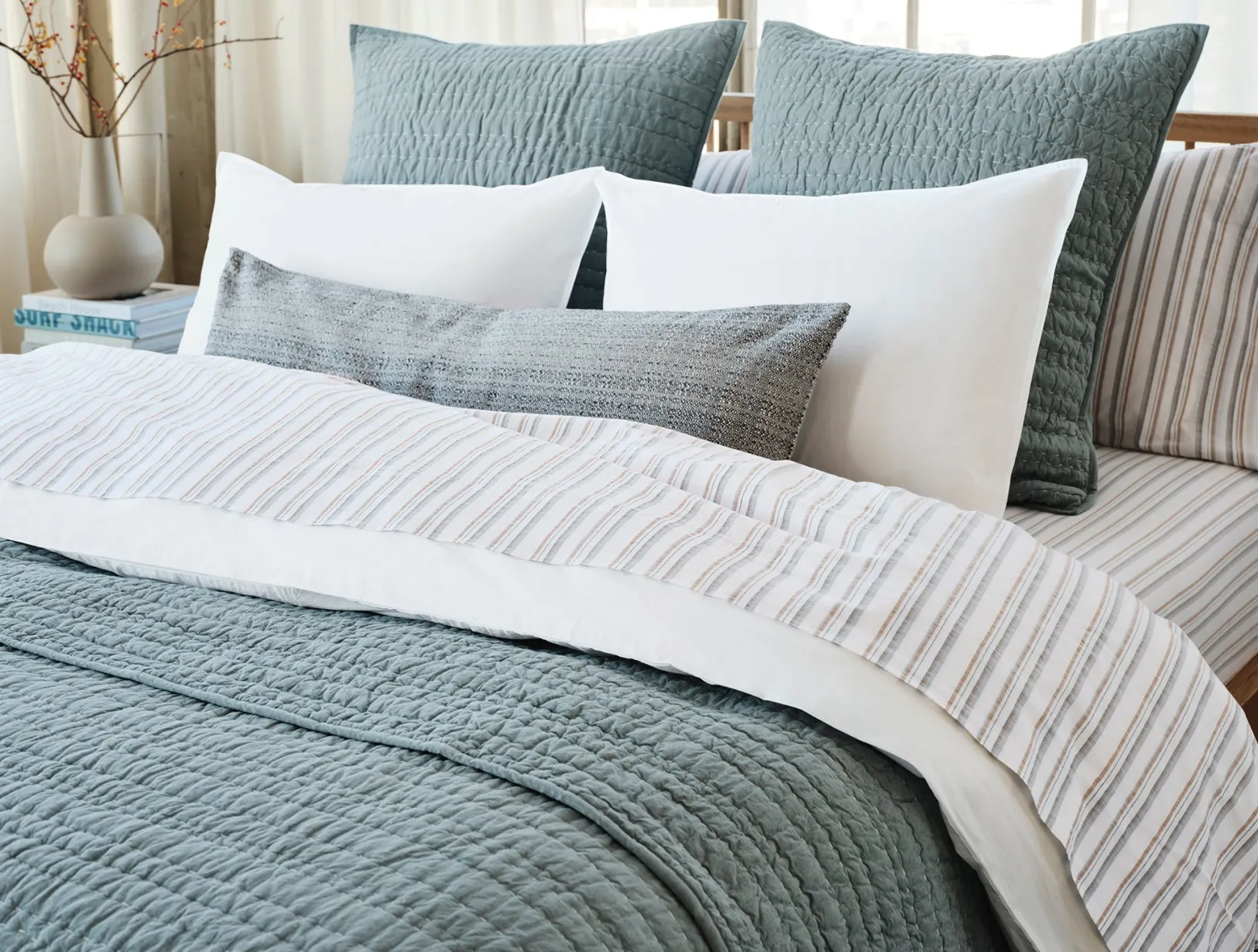 Clearance Coyuchi Organic Crinkled Percale™ Sheet Set