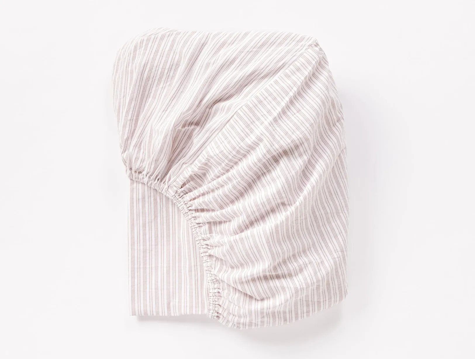 Discount Coyuchi Organic Crinkled Percale™ Fitted Sheet