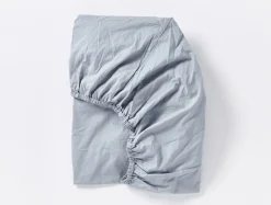 Discount Coyuchi Organic Crinkled Percale™ Fitted Sheet