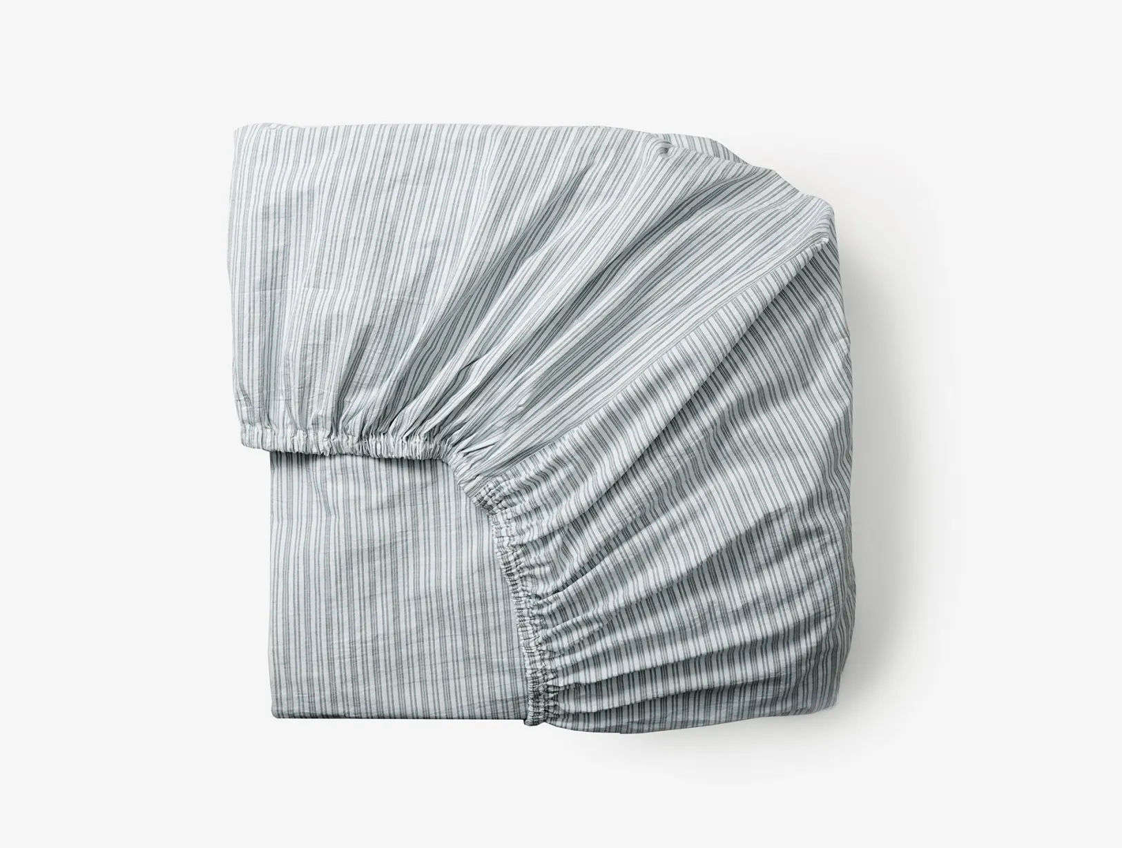 Discount Coyuchi Organic Crinkled Percale™ Fitted Sheet