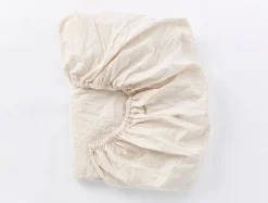 Discount Coyuchi Organic Crinkled Percale™ Fitted Sheet