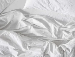 Discount Coyuchi Organic Crinkled Percale™ Fitted Sheet