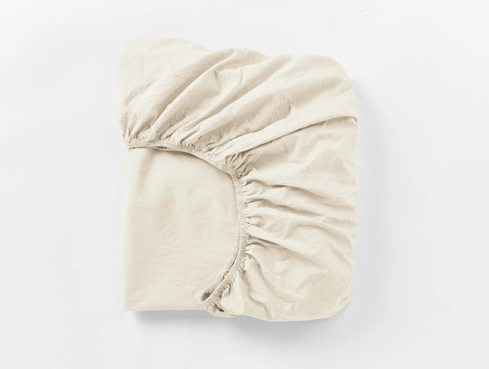 Discount Coyuchi Organic Crinkled Percale™ Fitted Sheet