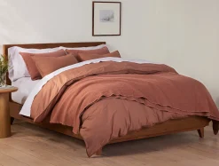 Fashion Coyuchi Organic Crinkled Percale™️ Duvet Cover