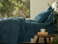Fashion Coyuchi Organic Crinkled Percale™️ Duvet Cover