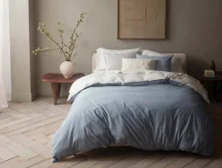 Fashion Coyuchi Organic Crinkled Percale™️ Duvet Cover