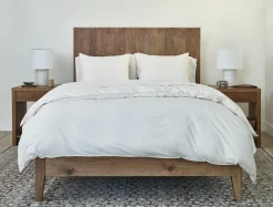Clearance Coyuchi Organic Crinkled Percale™ Duvet Cover