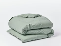 Clearance Coyuchi Organic Crinkled Percale™ Duvet Cover