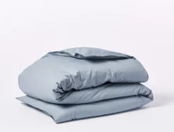 Clearance Coyuchi Organic Crinkled Percale™ Duvet Cover