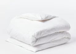 Clearance Coyuchi Organic Crinkled Percale™ Duvet Cover