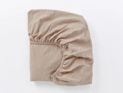 Fashion Coyuchi Organic Crinkled Percale™ Fitted Sheet