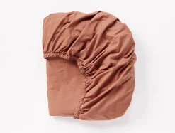 Fashion Coyuchi Organic Crinkled Percale™ Fitted Sheet