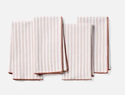 Clearance Coyuchi Organic Print Percale Napkins, Set of 4